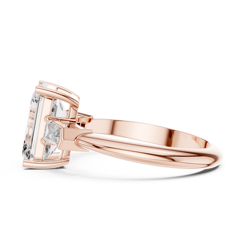 Ladies Ring DDLR-197@7 - Rose Gold - Image
