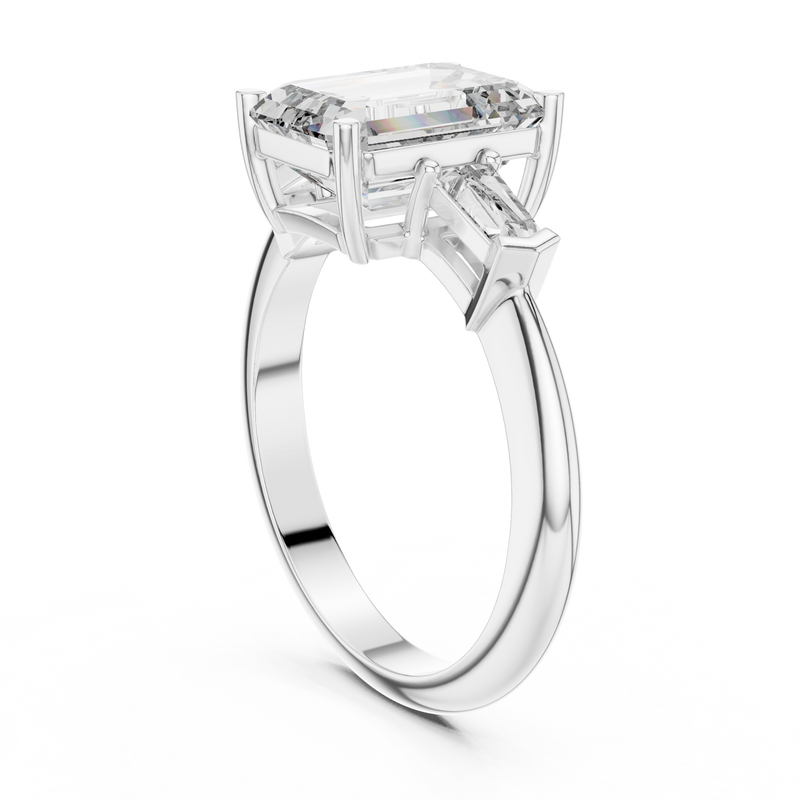 Ladies Ring DDLR-197@7 - White Gold - Image
