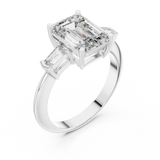 Ladies Ring DDLR-197@7 - White Gold - Image