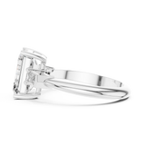 Ladies Ring DDLR-197@7 - White Gold - Image