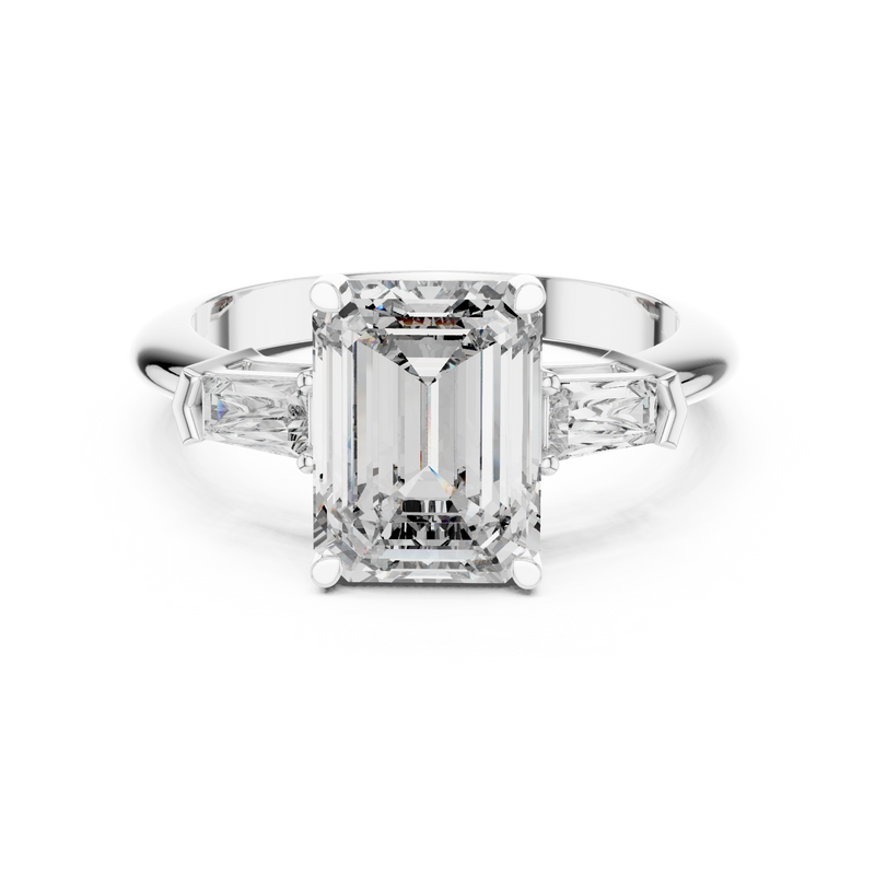 Ladies Ring DDLR-197@7 - White Gold - Image