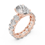Ladies Ring DDLR-198@7 - Rose Gold - Image