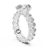 Ladies Ring DDLR-198@7 - White Gold - Image