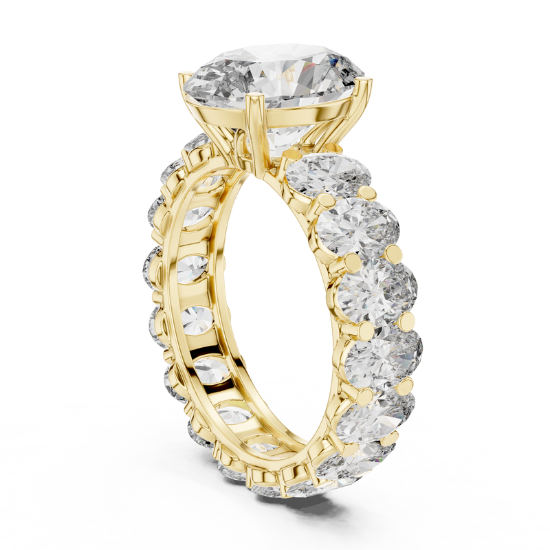 Ladies Ring DDLR-198@7 - Yellow Gold - Image