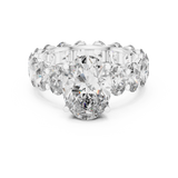 Ladies Ring DDLR-198@7 - White Gold - Image