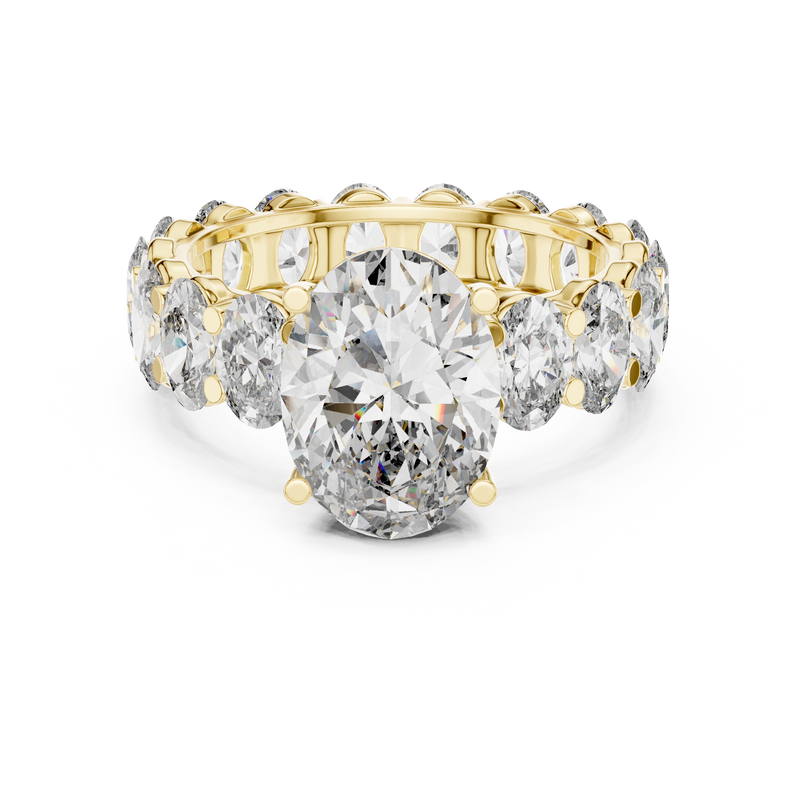 Ladies Ring DDLR-198@7 - Yellow Gold - Image