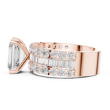 Ladies Ring DDLR-199@7 - Rose Gold - Image