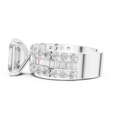 Ladies Ring DDLR-199@7 - White Gold - Image