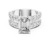 Ladies Ring DDLR-199@7 - White Gold - Image