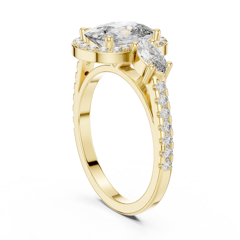 Ladies Ring DDLR-200 - Yellow Gold - Image