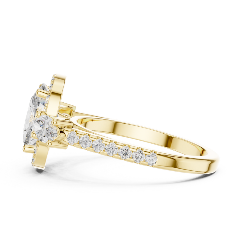 Ladies Ring DDLR-200 - Yellow Gold - Image