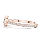 Ladies Ring DDLR-201@7 - Rose Gold - Image