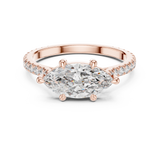 Ladies Ring DDLR-201@7 - Rose Gold - Image