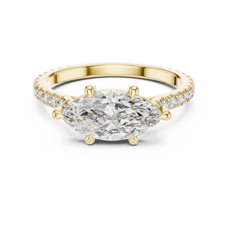 Ladies Ring DDLR-201@7 - Yellow Gold - Image