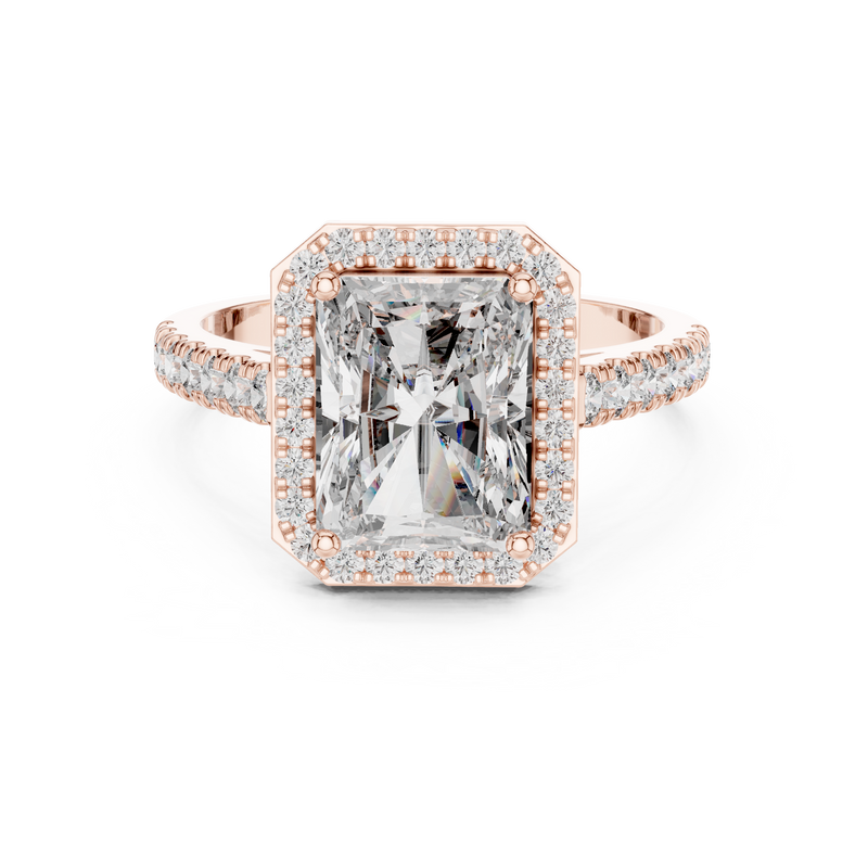 Ladies Ring DDLR-202@7 - Rose Gold - Image