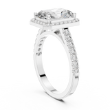 Ladies Ring DDLR-202@7 - White Gold - Image