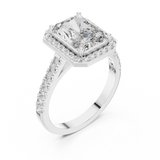 Ladies Ring DDLR-202@7 - White Gold - Image