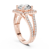Ladies Ring DDLR-203@7 - Rose Gold - Image