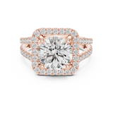 Ladies Ring DDLR-203@7 - Rose Gold - Image