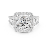 Ladies Ring DDLR-203@7 - White Gold - Image