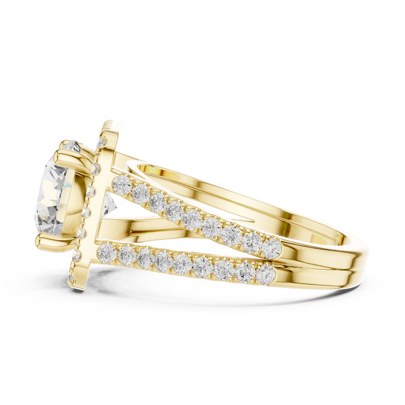 Ladies Ring DDLR-203@7 - Yellow Gold - Image