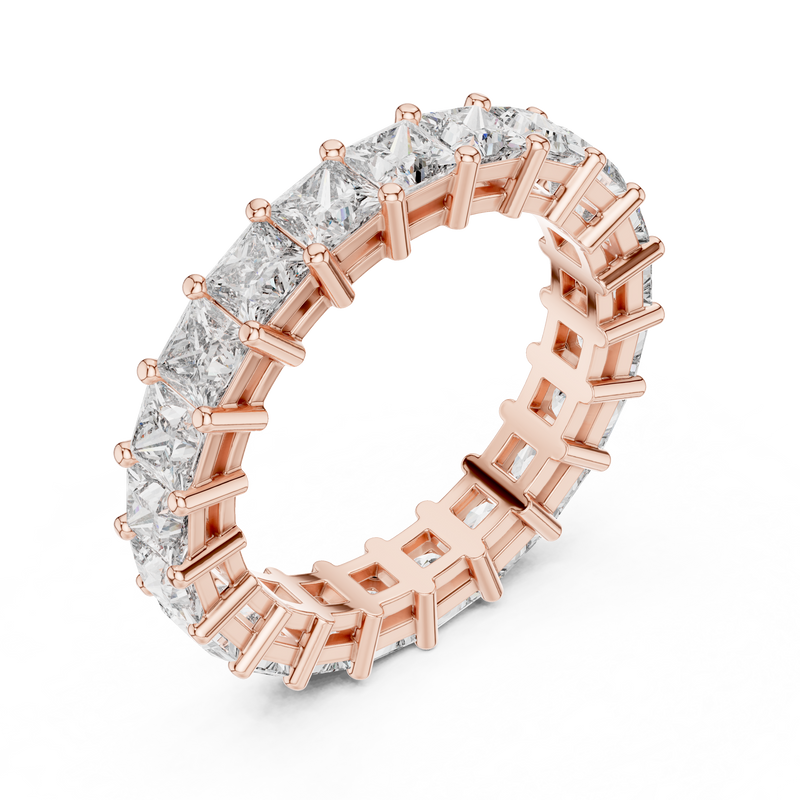 Ladies Ring DDLR-204@7 - Rose Gold - Image