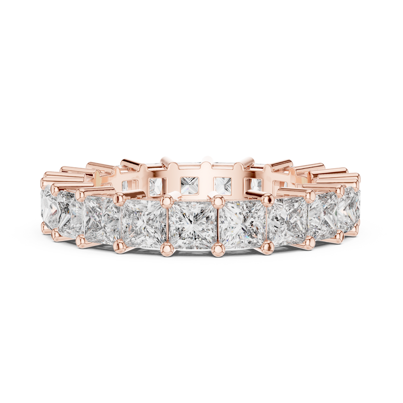 Ladies Ring DDLR-204@7 - Rose Gold - Image