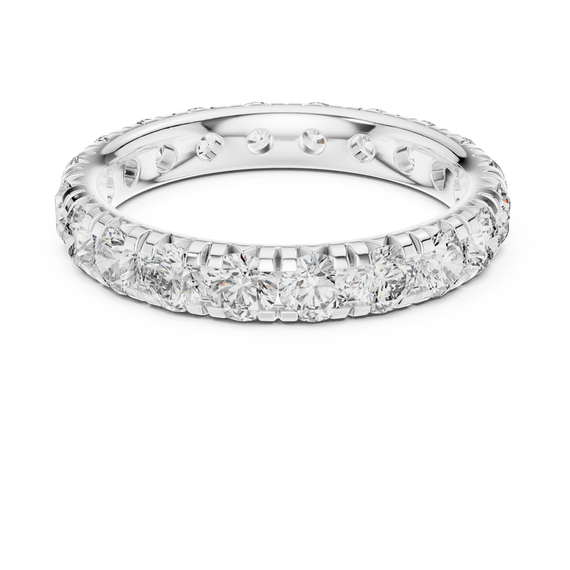 Ladies Ring DDLR-205@7 - White Gold - Image