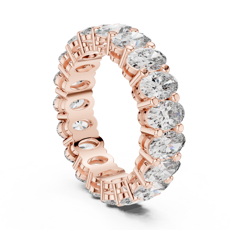 Ladies Ring DDLR-206@7 - Rose Gold - Image