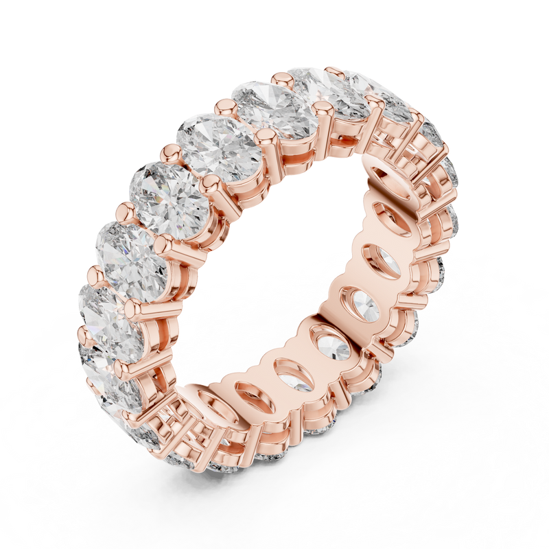 Ladies Ring DDLR-206@7 - Rose Gold - Image