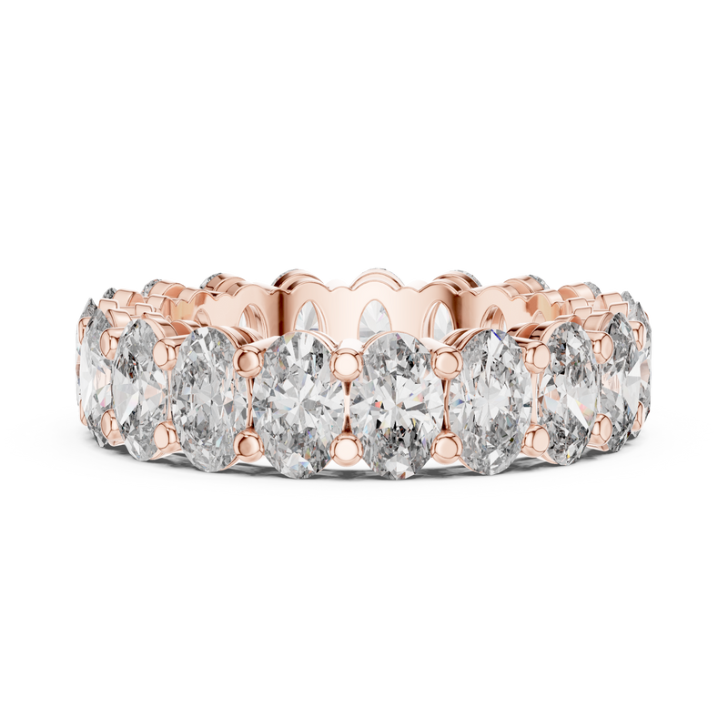 Ladies Ring DDLR-206@7 - Rose Gold - Image