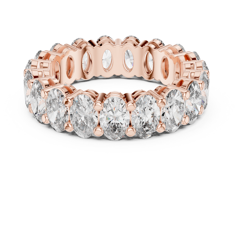Ladies Ring DDLR-206@7 - Rose Gold - Image