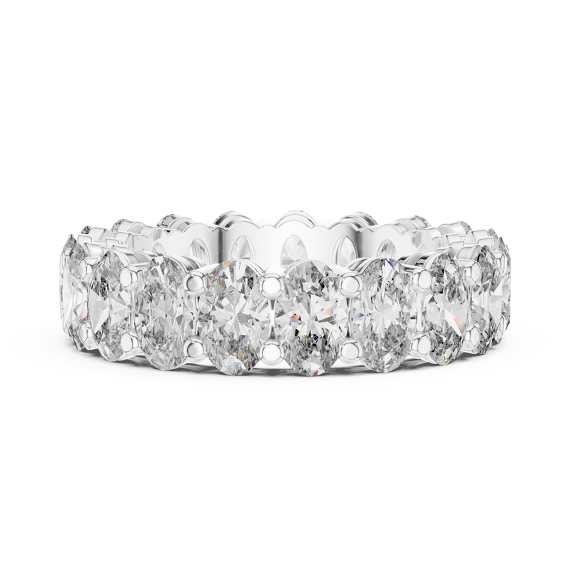 Ladies Ring DDLR-206@7 - White Gold - Image