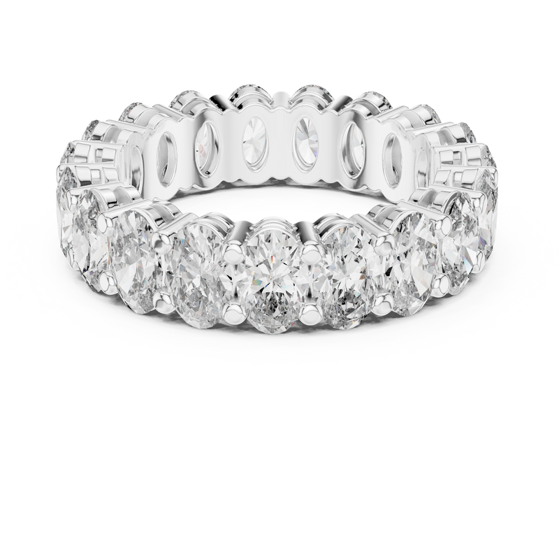 Ladies Ring DDLR-206@7 - White Gold - Image
