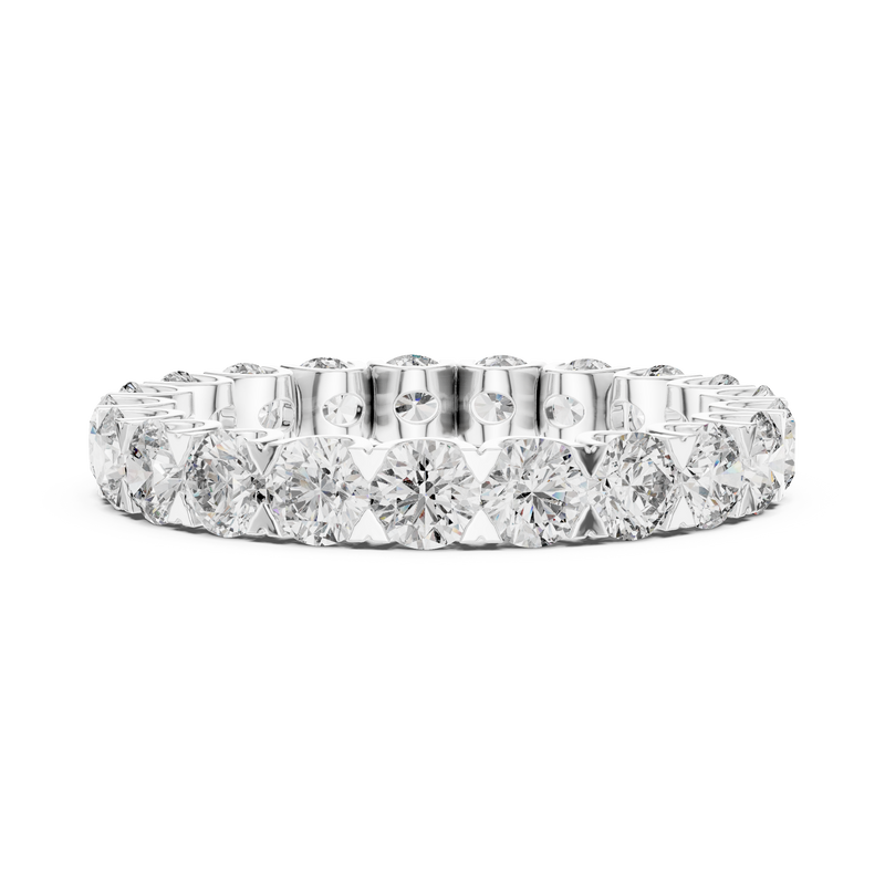 Ladies Ring DDLR-208@7 - White Gold - Image
