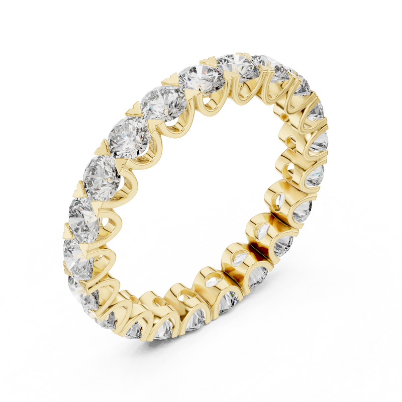 Ladies Ring DDLR-208@7 - Yellow Gold - Image