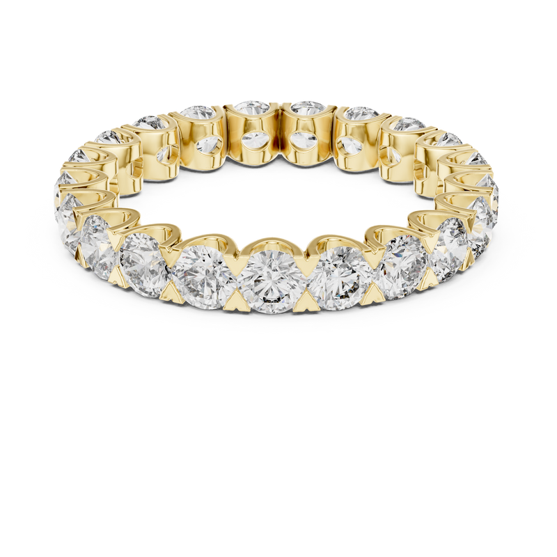 Ladies Ring DDLR-208@7 - Yellow Gold - Image