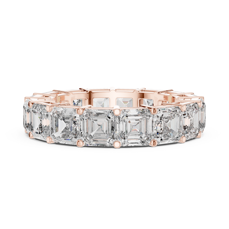 Ladies Ring DDLR-209@7 - Rose Gold - Image