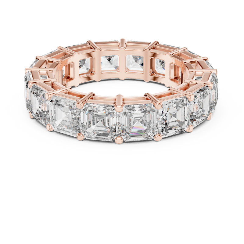 Ladies Ring DDLR-209@7 - Rose Gold - Image