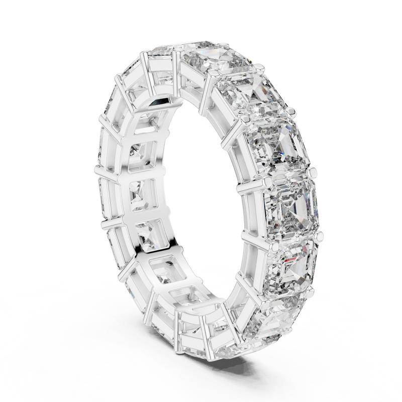 Ladies Ring DDLR-209@7 - White Gold - Image