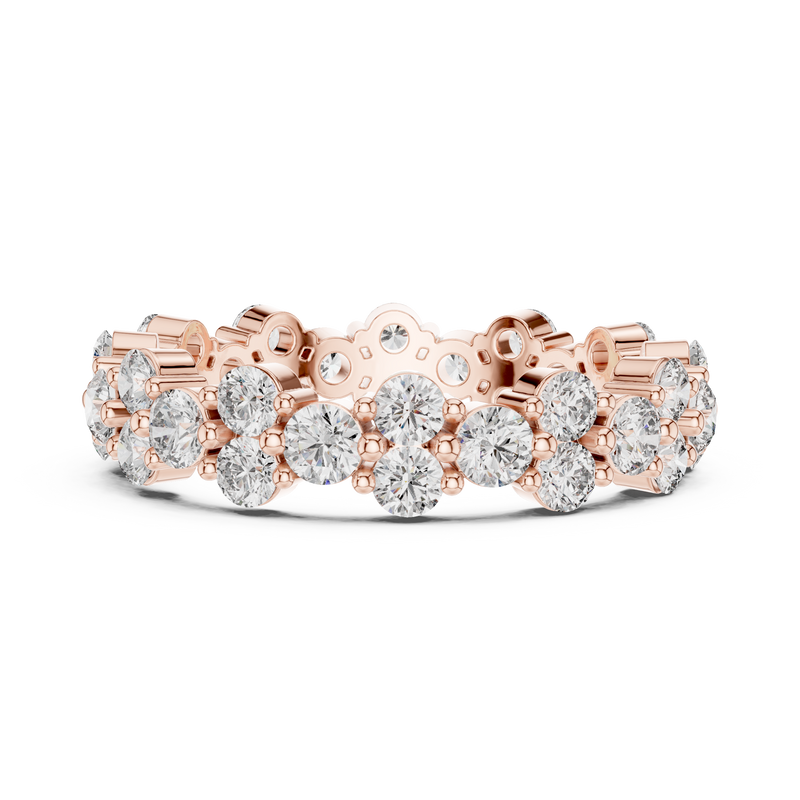 Ladies Ring DDLR-210@7 - Rose Gold - Image