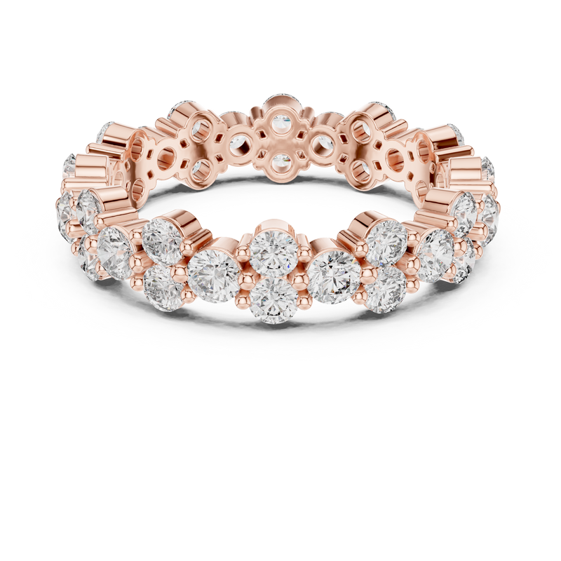 Ladies Ring DDLR-210@7 - Rose Gold - Image
