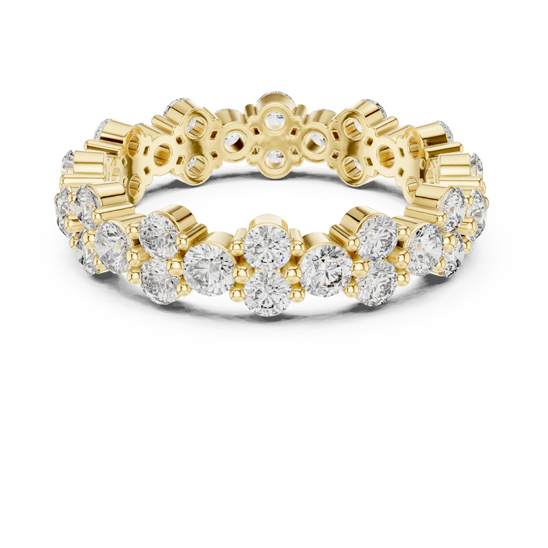 Ladies Ring DDLR-210@7 - Yellow Gold - Image