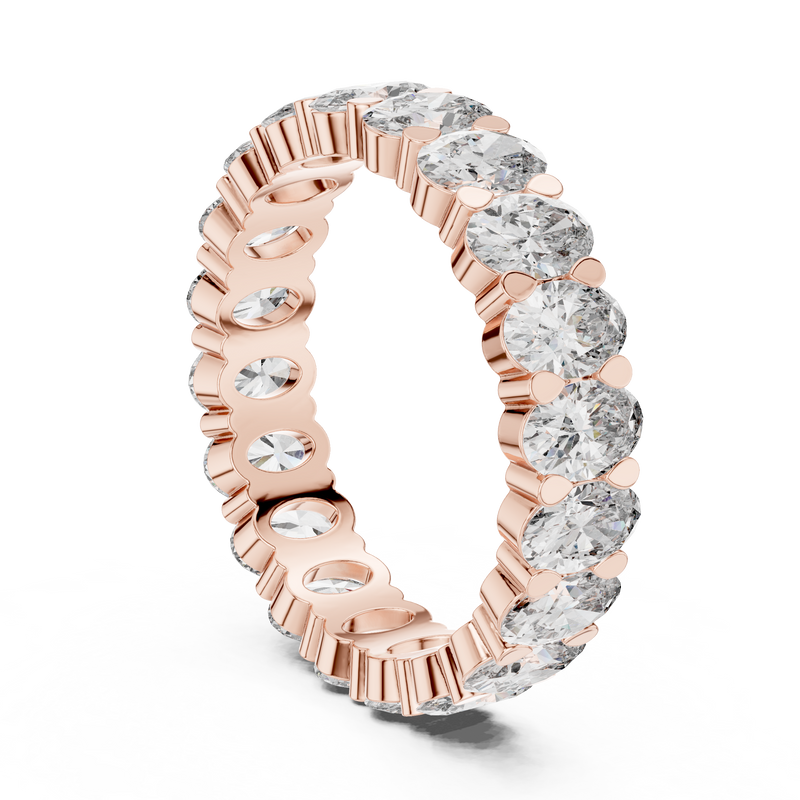 Ladies Ring DDLR-211@7 - Rose Gold - Image