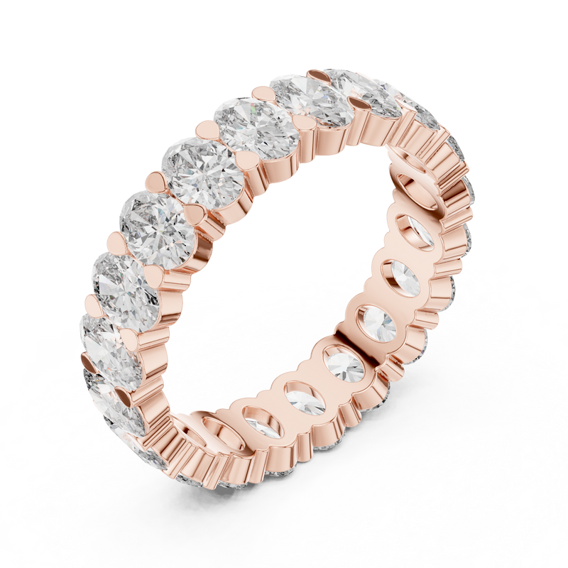 Ladies Ring DDLR-211@7 - Rose Gold - Image