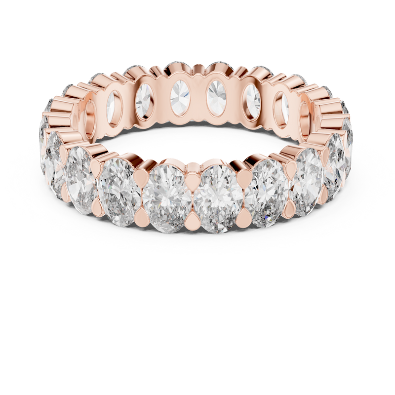 Ladies Ring DDLR-211@7 - Rose Gold - Image