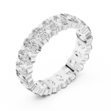 Ladies Ring DDLR-211@7 - White Gold - Image