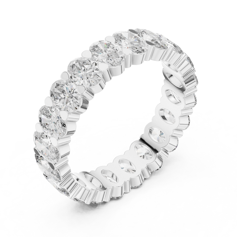 Ladies Ring DDLR-211@7 - White Gold - Image
