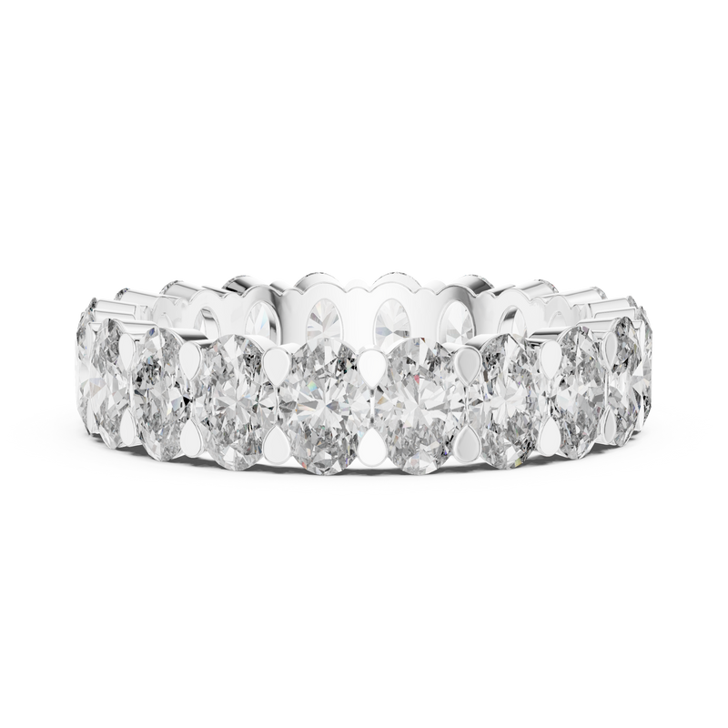 Ladies Ring DDLR-211@7 - White Gold - Image