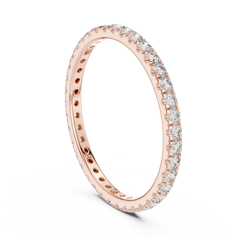 Ladies Ring DDLR-212@7 - Rose Gold - Image
